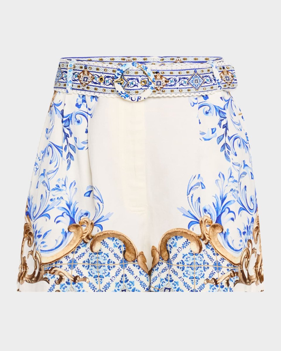 Azul Adventures Tuck Front Shorts